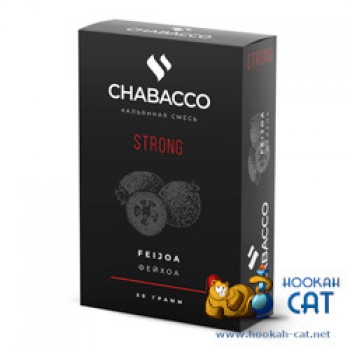 Бестабачная смесь для кальяна Chabacco Feijoa (Чайная смесь Чабако Фейхоа) Strong 50г